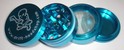 4 PART GRINDER - 55mm - LIGHT BLUE