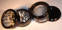 50mm 4 PART WINDOW GRINDER - BLACK
