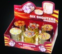 SIX SHOOTER GRINDER WITH LED LIGHTS