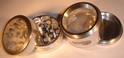 50mm 4 PART WINDOW GRINDER - SILVER